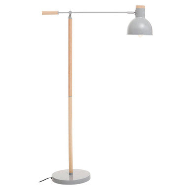 Orsina Stockholm Floor Lamp – Matte Grey Industrial Task Lighting