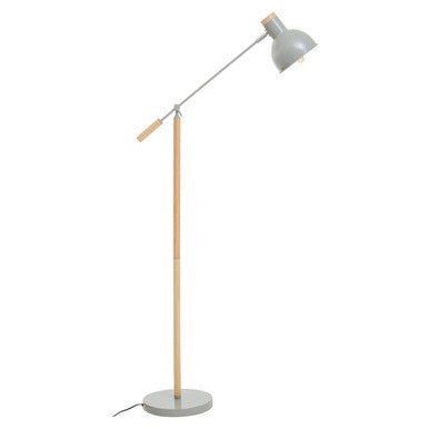 Orsina Stockholm Floor Lamp – Matte Grey Industrial Task Lighting