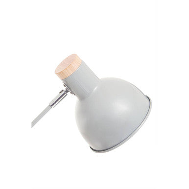 Orsina Stockholm Floor Lamp – Matte Grey Industrial Task Lighting
