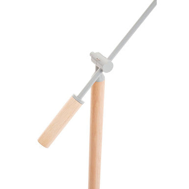 Orsina Stockholm Floor Lamp – Matte Grey Industrial Task Lighting