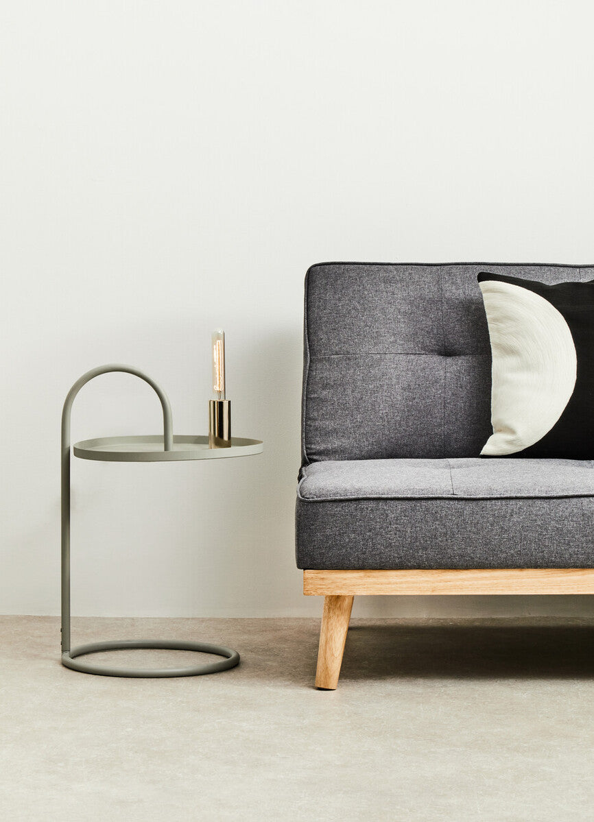 Orsina Stockholm Table Lamp – Shiny Brass Finish with Glass Globe