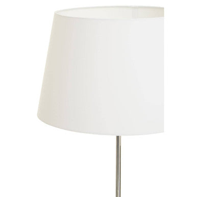 Orsina Stockholm Chrome Floor Lamp with Tray Shelf & Tapered Shade