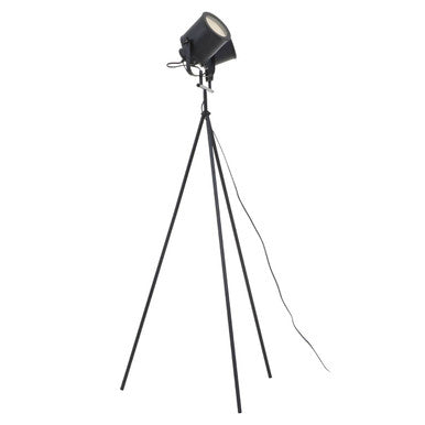 Orsina Stockholm Two Spotlight Tripod Floor Lamp – Matte Black