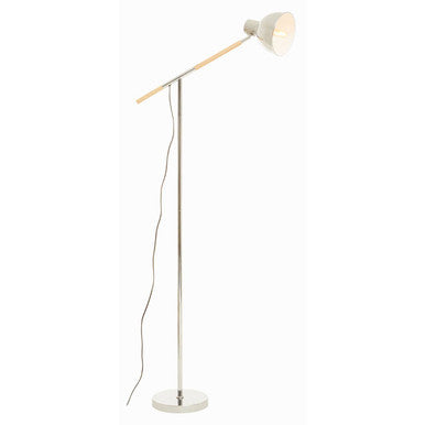 Orsina Stockholm Chrome Adjustable Floor Lamp – Modern Task Reading Light