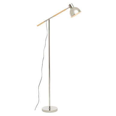 Orsina Stockholm Chrome Adjustable Floor Lamp – Modern Task Reading Light