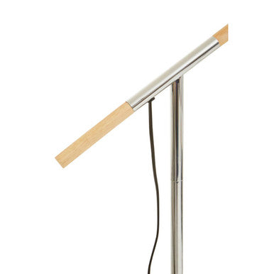 Orsina Stockholm Chrome Adjustable Floor Lamp – Modern Task Reading Light
