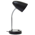 Orsina Flexi Matte Black Desk Lamp – Adjustable Modern Task Lighting