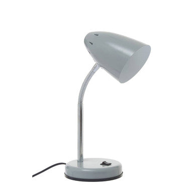 Orsina Flexi Desk Lamp – Adjustable Matte Grey Task Light for Office