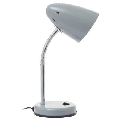 Orsina Flexi Desk Lamp – Adjustable Matte Grey Task Light for Office