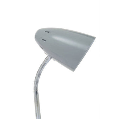 Orsina Flexi Desk Lamp – Adjustable Matte Grey Task Light for Office
