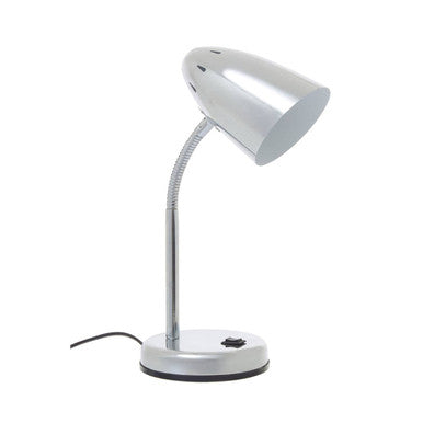 Orsina Flexi Chrome Desk Lamp – Adjustable Gooseneck Task Lighting