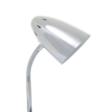 Orsina Flexi Chrome Desk Lamp – Adjustable Gooseneck Task Lighting