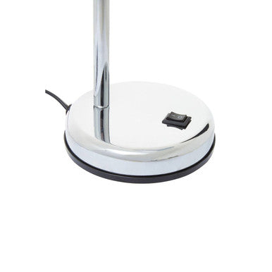 Orsina Flexi Chrome Desk Lamp – Adjustable Gooseneck Task Lighting