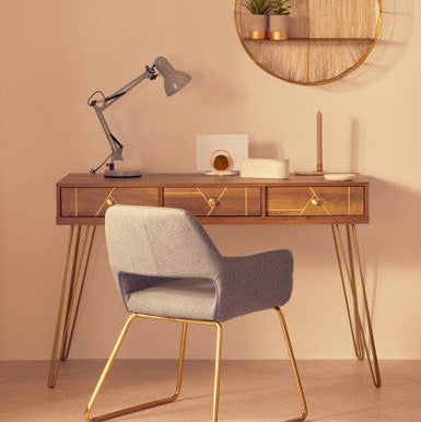 Orsina Payton Studio Matte Grey Metal Adjustable Task Desk Lamp