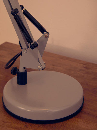 Orsina Payton Studio Matte Grey Metal Adjustable Task Desk Lamp