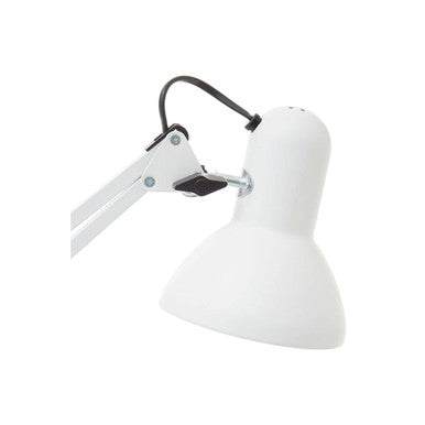 Orsina Payton Studio Matte White Metal Desk Lamp | Adjustable Task Light