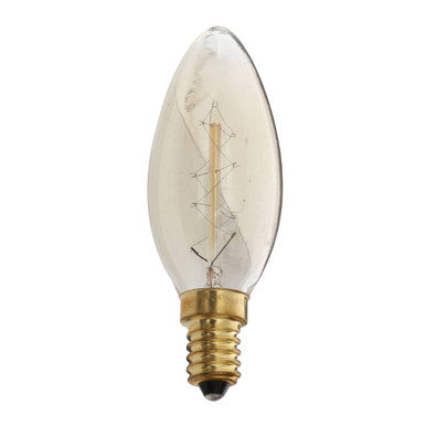 Orsina C35 E14 Vintage Filament Candle Bulb | 40W 220V Gold – 95mm
