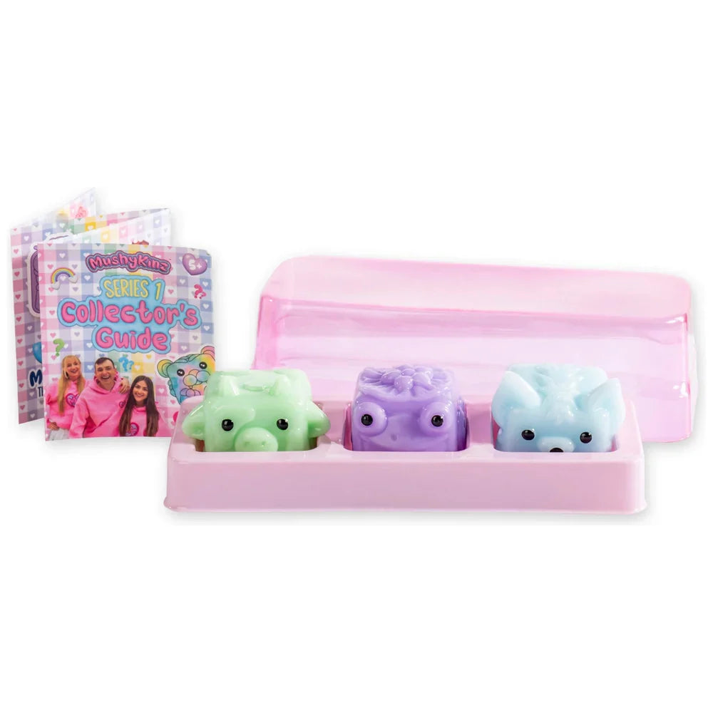 Mushykinz Mystery Mini Taba Squishies Fidget Toy 3 Pack by Snaps
