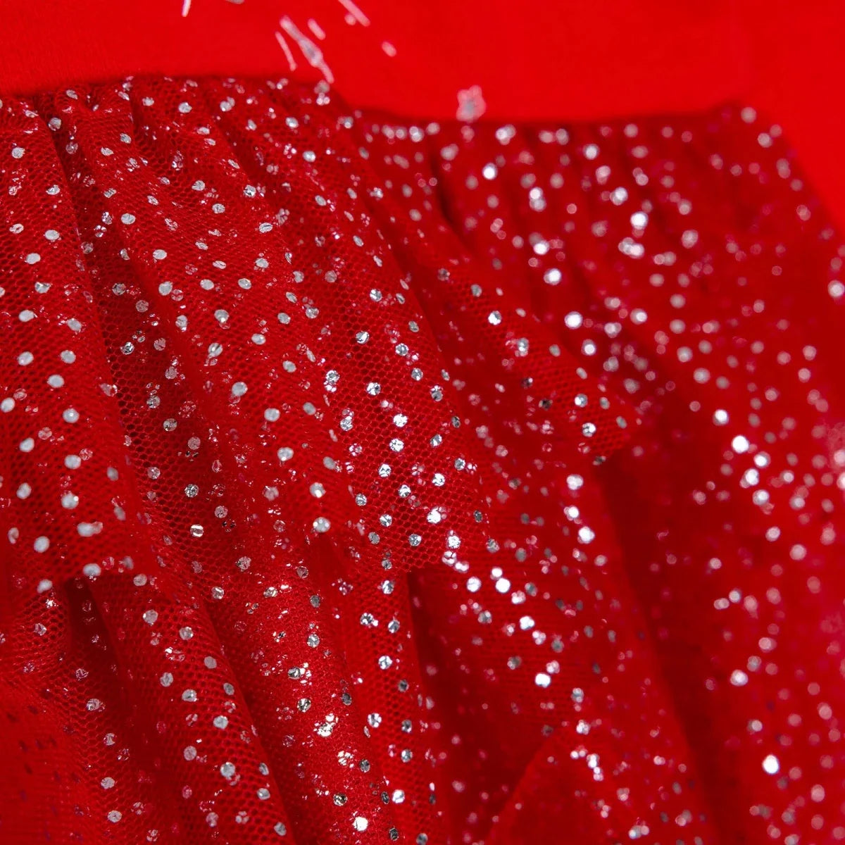 HelloBaby My First Christmas Newborn Girl Dress-Body - Red