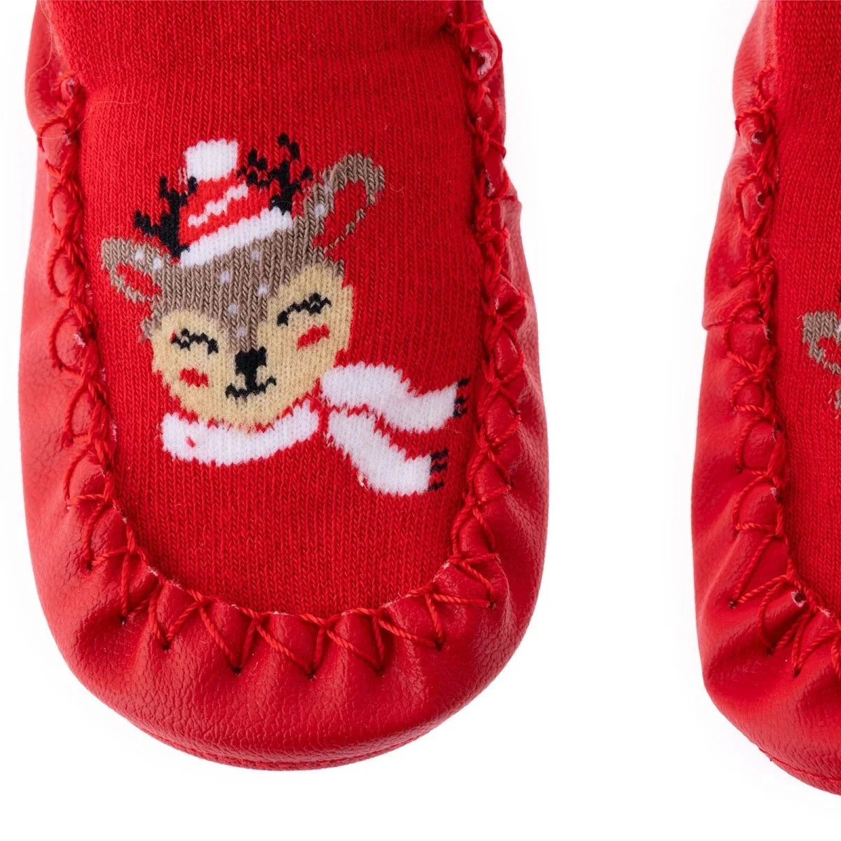 HelloBaby Rattle Socks - Red