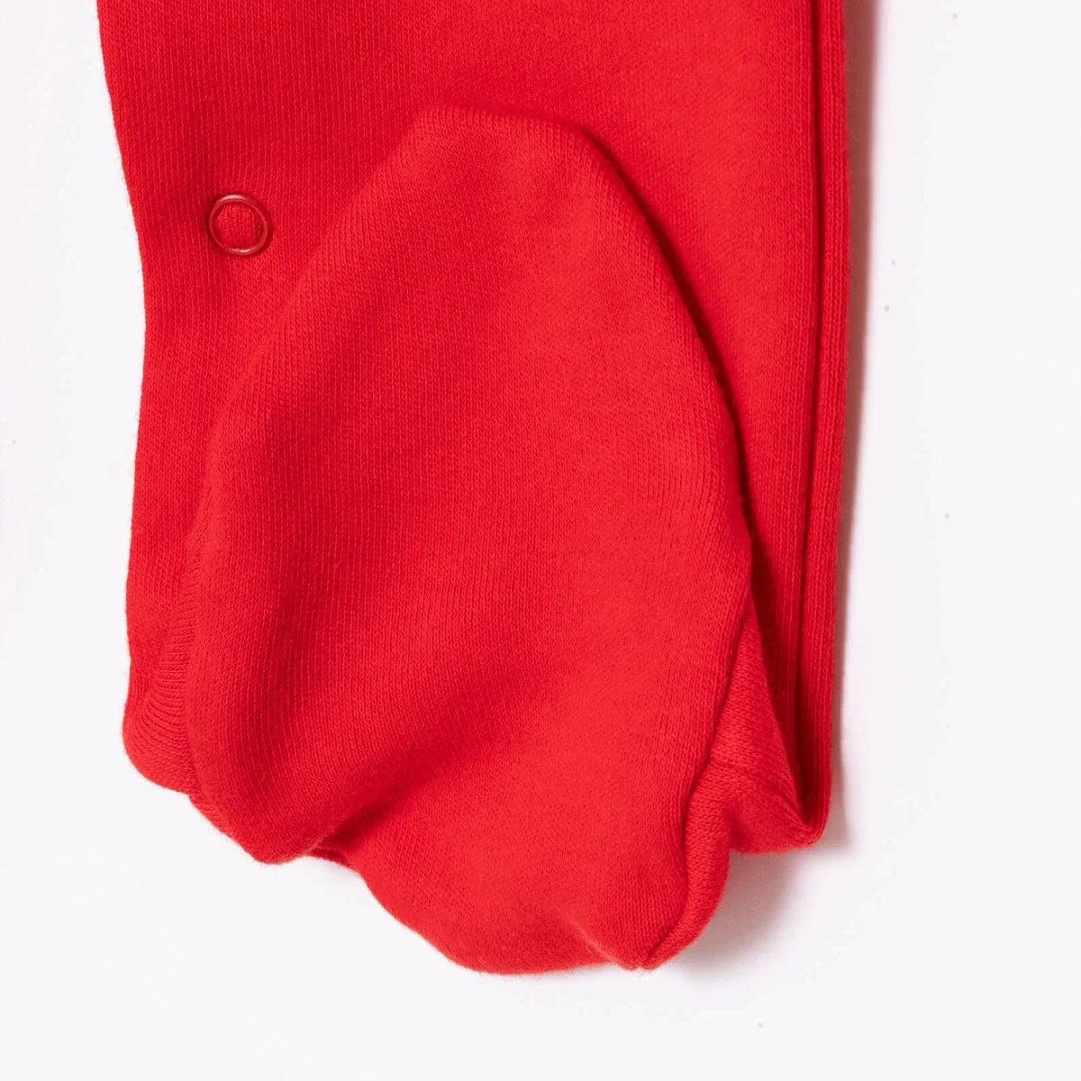 HelloBaby My First Christmas Newborn Girl Footed Jumpsuit - Red