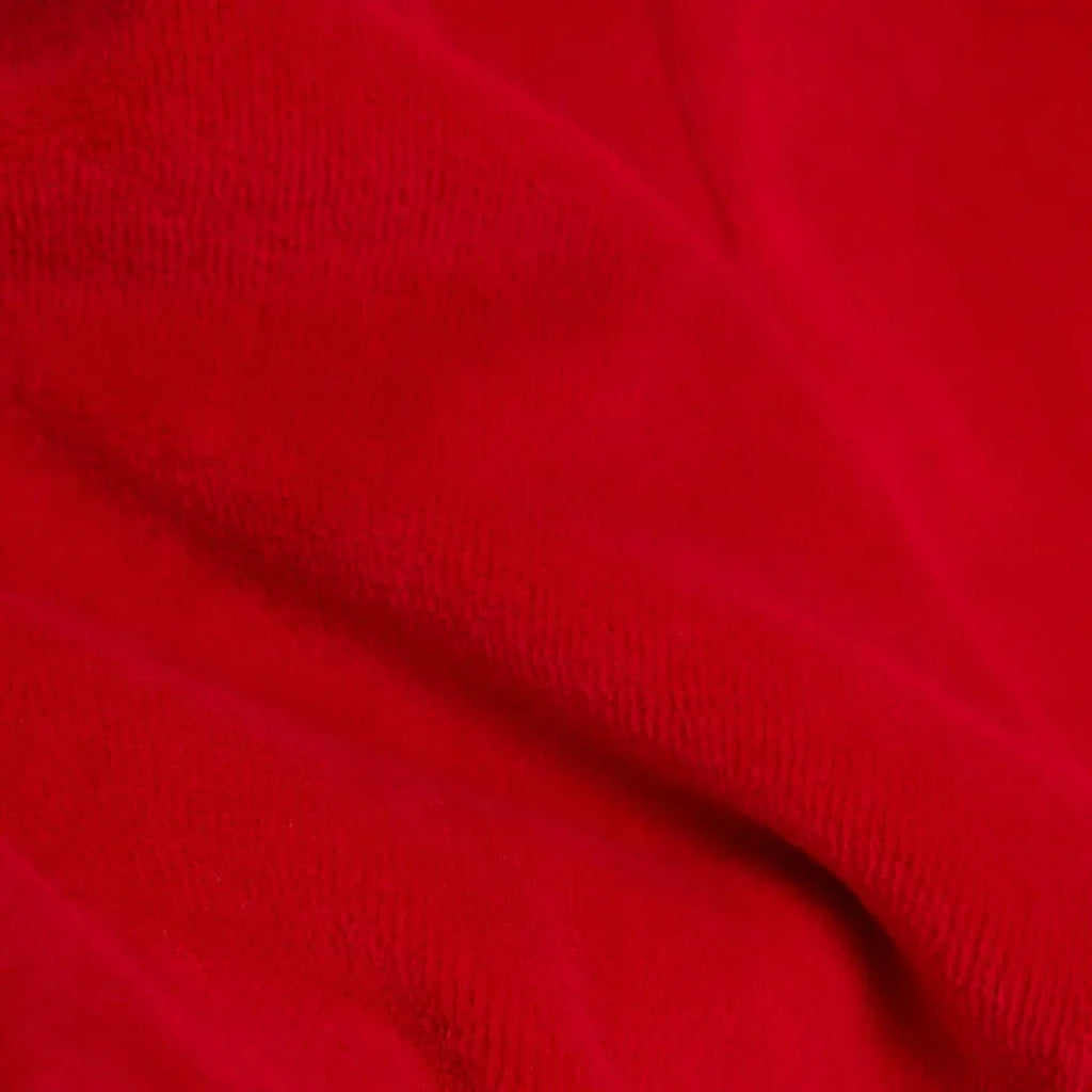 HelloBaby Newborn Velvet Footed Bottom - Red