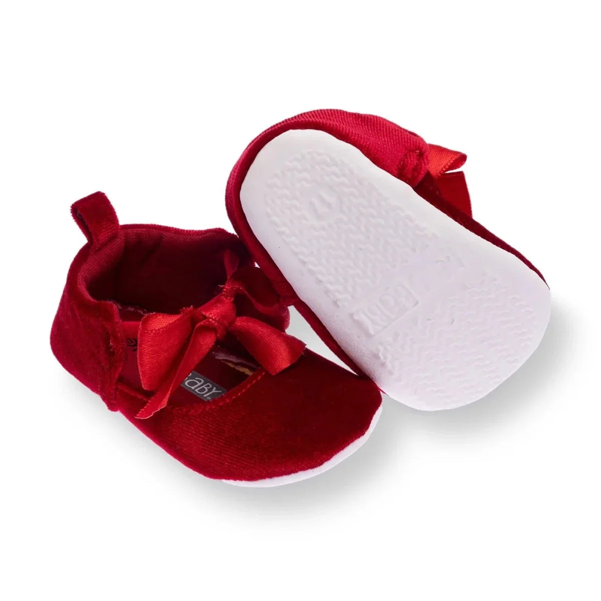 HelloBaby Girls Christmas Pre-Walker Shoes - Red