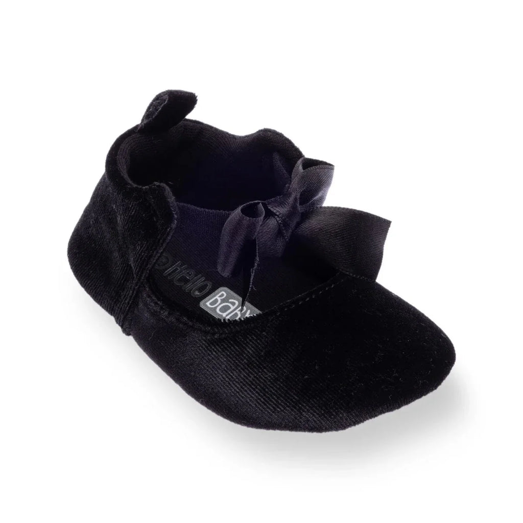 HelloBaby Girls Christmas Pre-Walker Shoes - Black