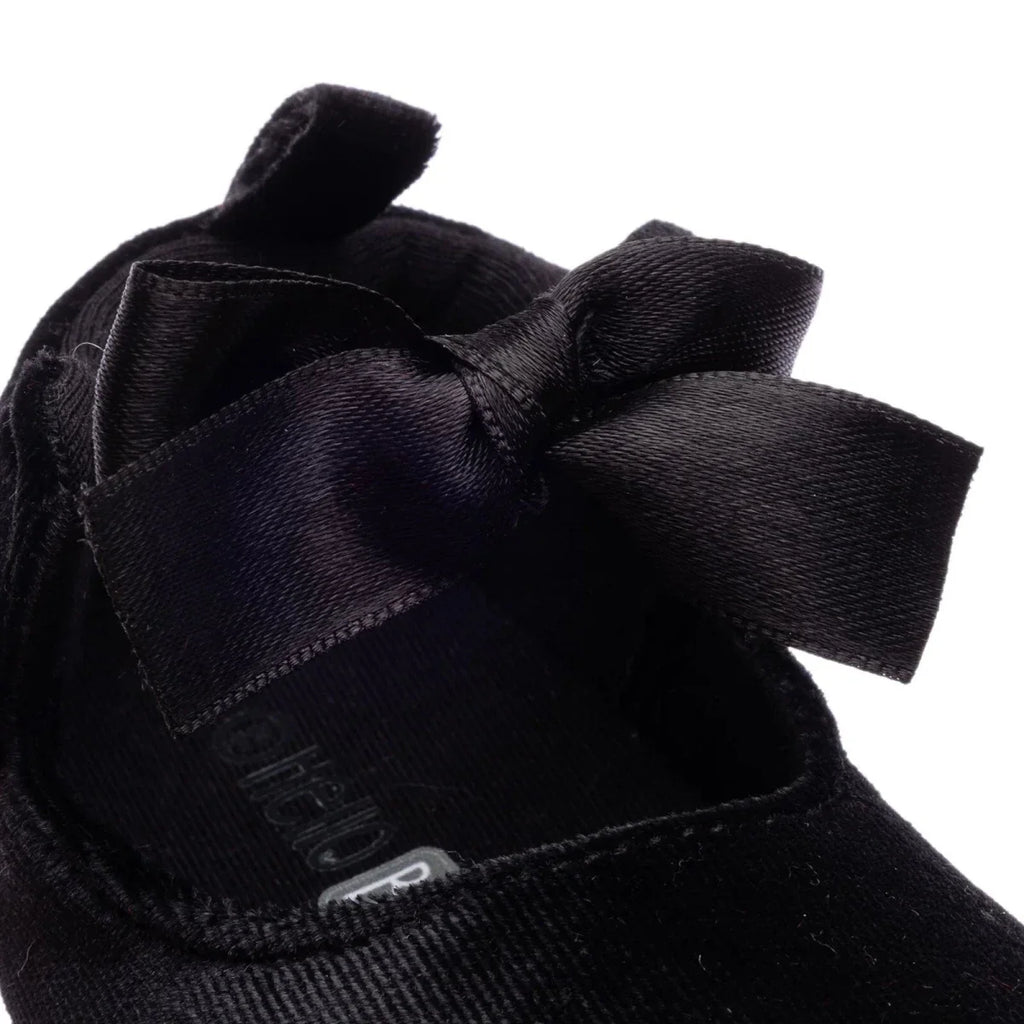 HelloBaby Girls Christmas Pre-Walker Shoes - Black