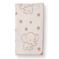 Little Dreams Unisex Blanket Animal Print - Light Brown