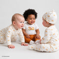 HelloBaby Boy Newborn Set 4 pcs - Dark Orange