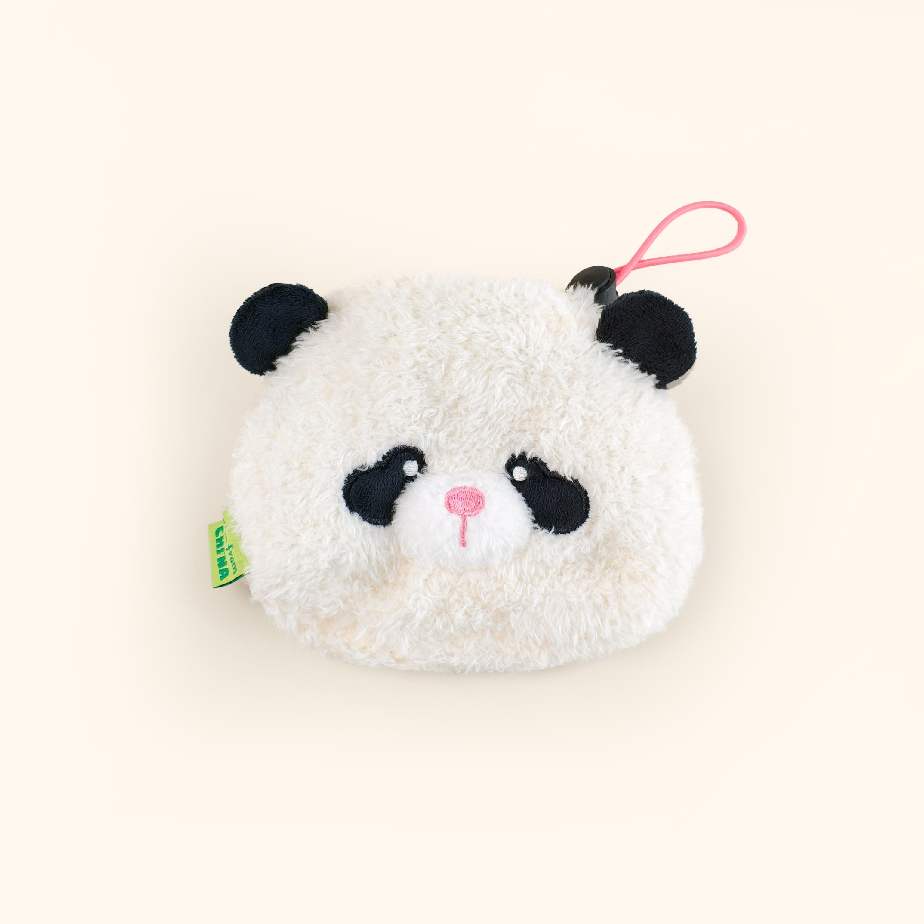 LuLuFun Studio Panda Soft Bag – Handmade Polar Fleece Plush Purse