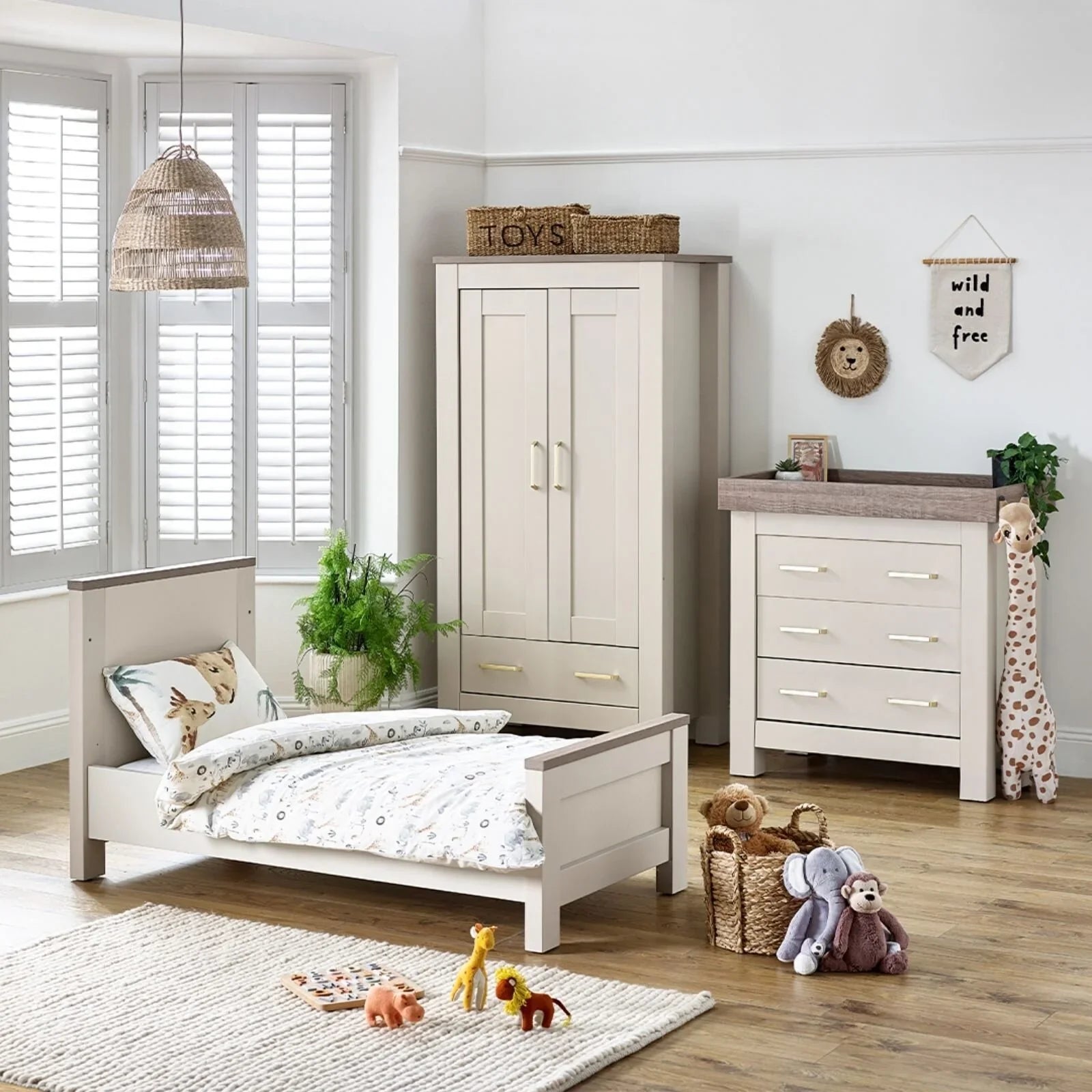 Charnwood Bordeaux Furniture Set 3 pcs - Oatmeal