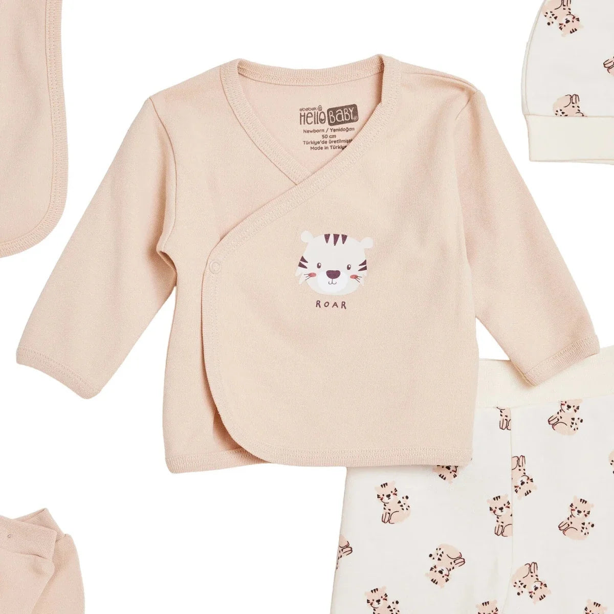 HelloBaby 5 Piece Lion Print Baby Hospital Bag Set (Newborn) - image 3