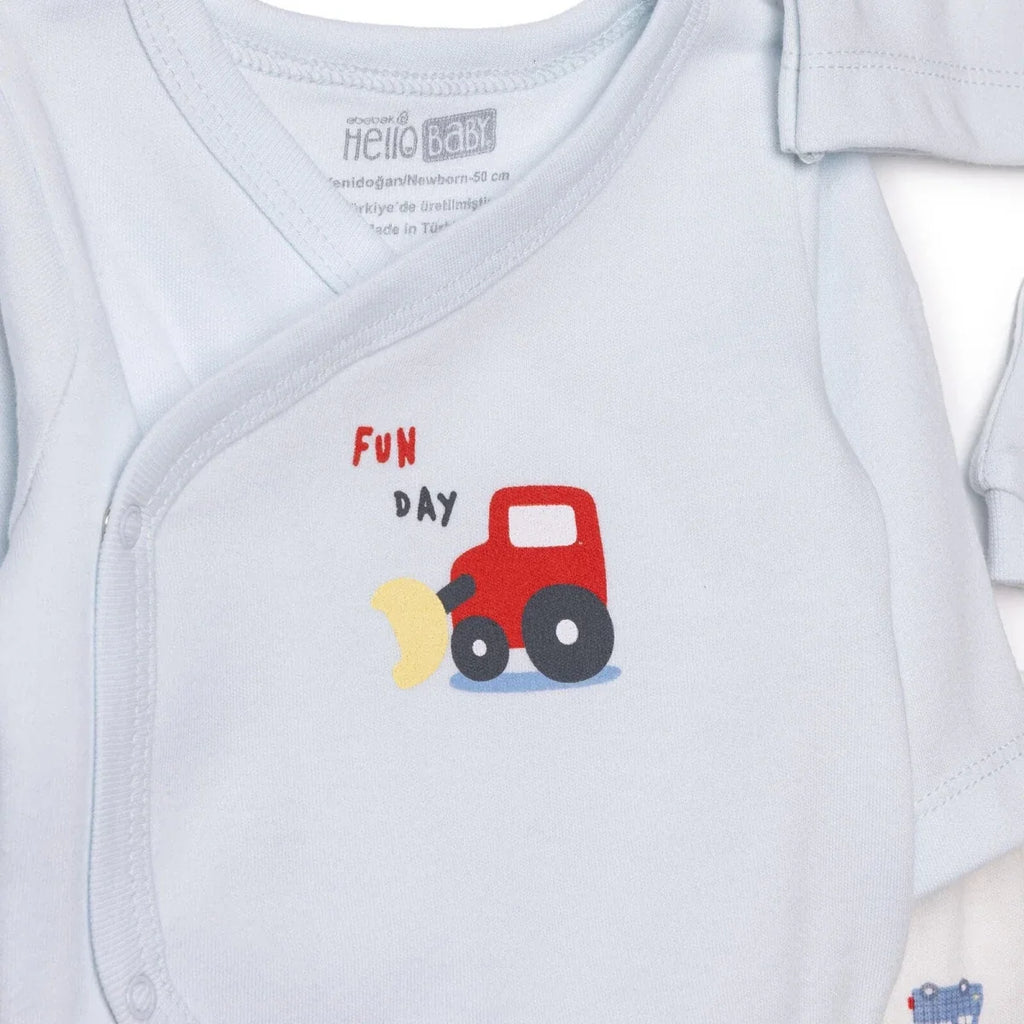 HelloBaby 5 Piece Car Print Baby Hospital Bag Set (Newborn) - image 3