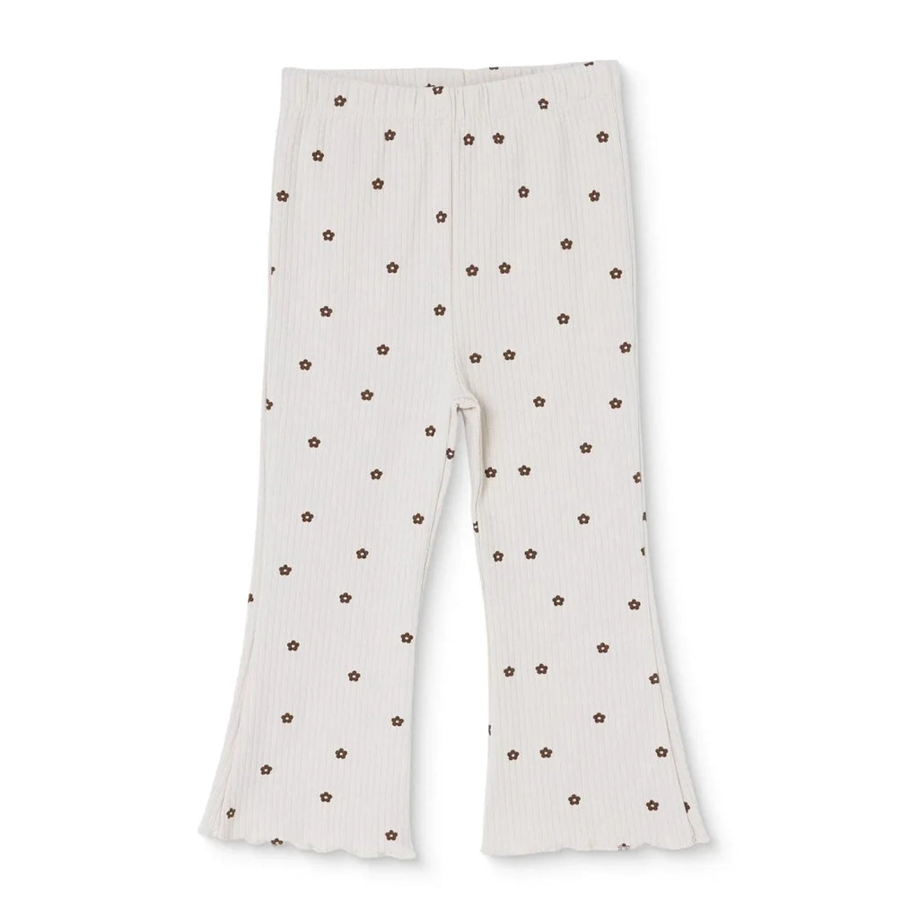 HelloBaby Floral Print Lightweight Ribbed Baby Leggings (3-6 Months to 4-5 Years) - image 1