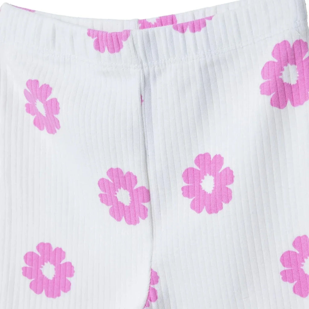 HelloBaby Floral Print Ribbed Baby Leggings (3-6 Months to 4-5 Years) - image 6