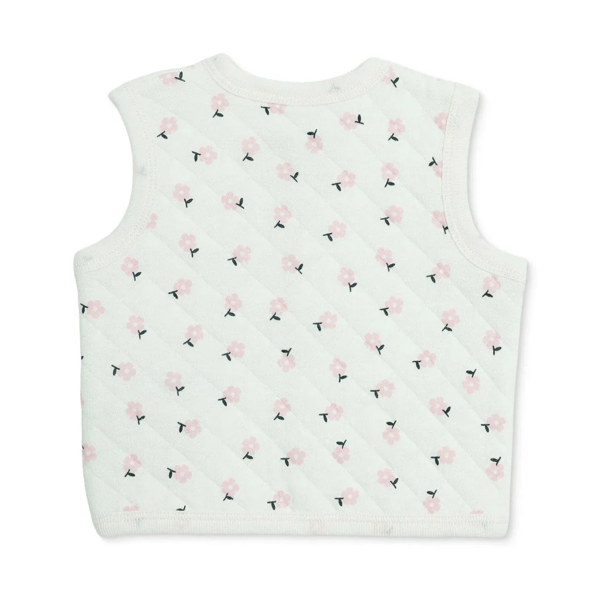 HelloBaby Animal Print Crew Neck Quilted Baby Gilet (1-3 Months to 18 Months-2 Years) - image 2