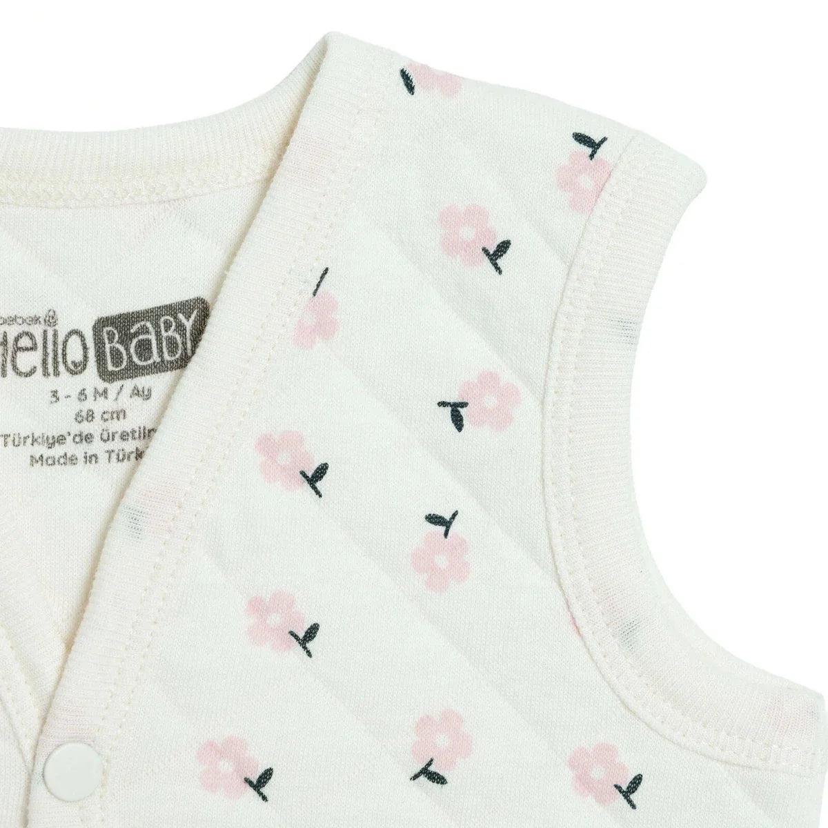 HelloBaby Animal Print Crew Neck Quilted Baby Gilet (1-3 Months to 18 Months-2 Years) - image 4