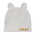 HelloBaby Slogan Print Ribbed Baby Hat (Newborn) - image 1