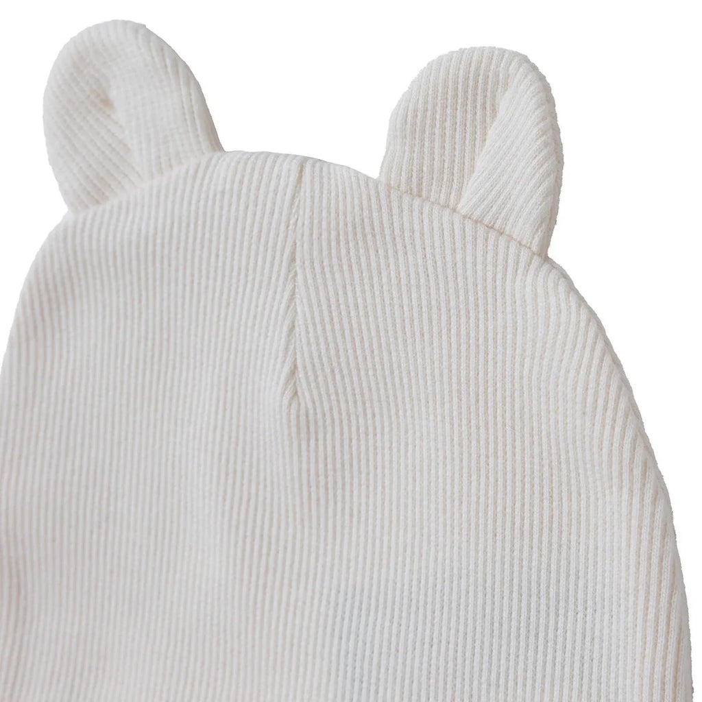 HelloBaby Slogan Print Ribbed Baby Hat (Newborn) - image 3