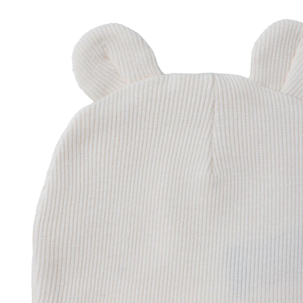 HelloBaby Slogan Print Ribbed Baby Hat (Newborn) - image 4