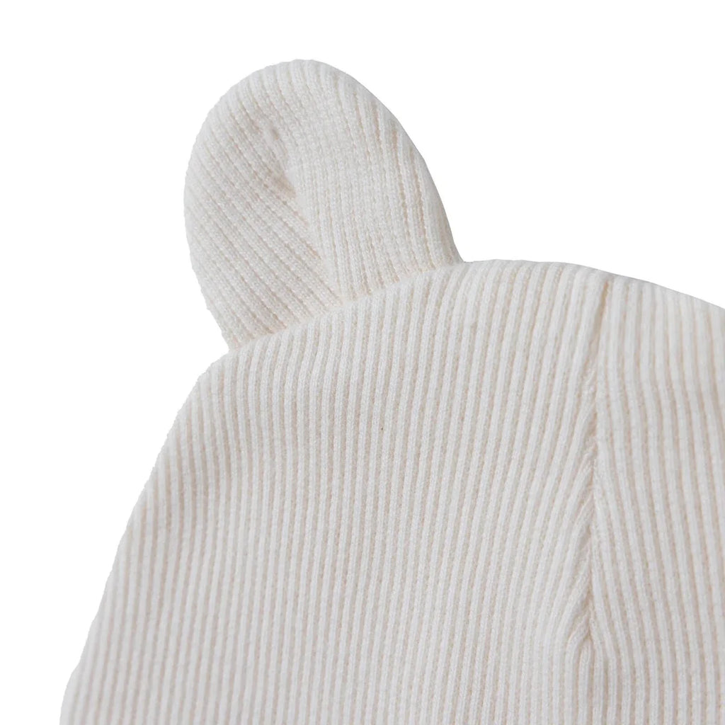 HelloBaby Slogan Print Ribbed Baby Hat (Newborn) - image 6