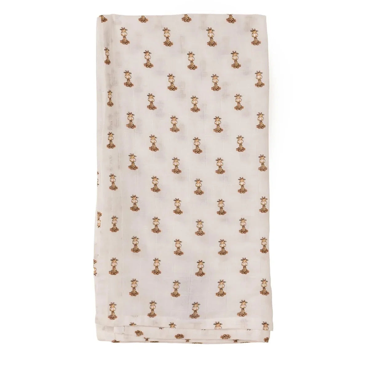 Little Dreams Tie-Fastening Animal Print Muslin Baby Blanket (100 x 110 cm) - image 7