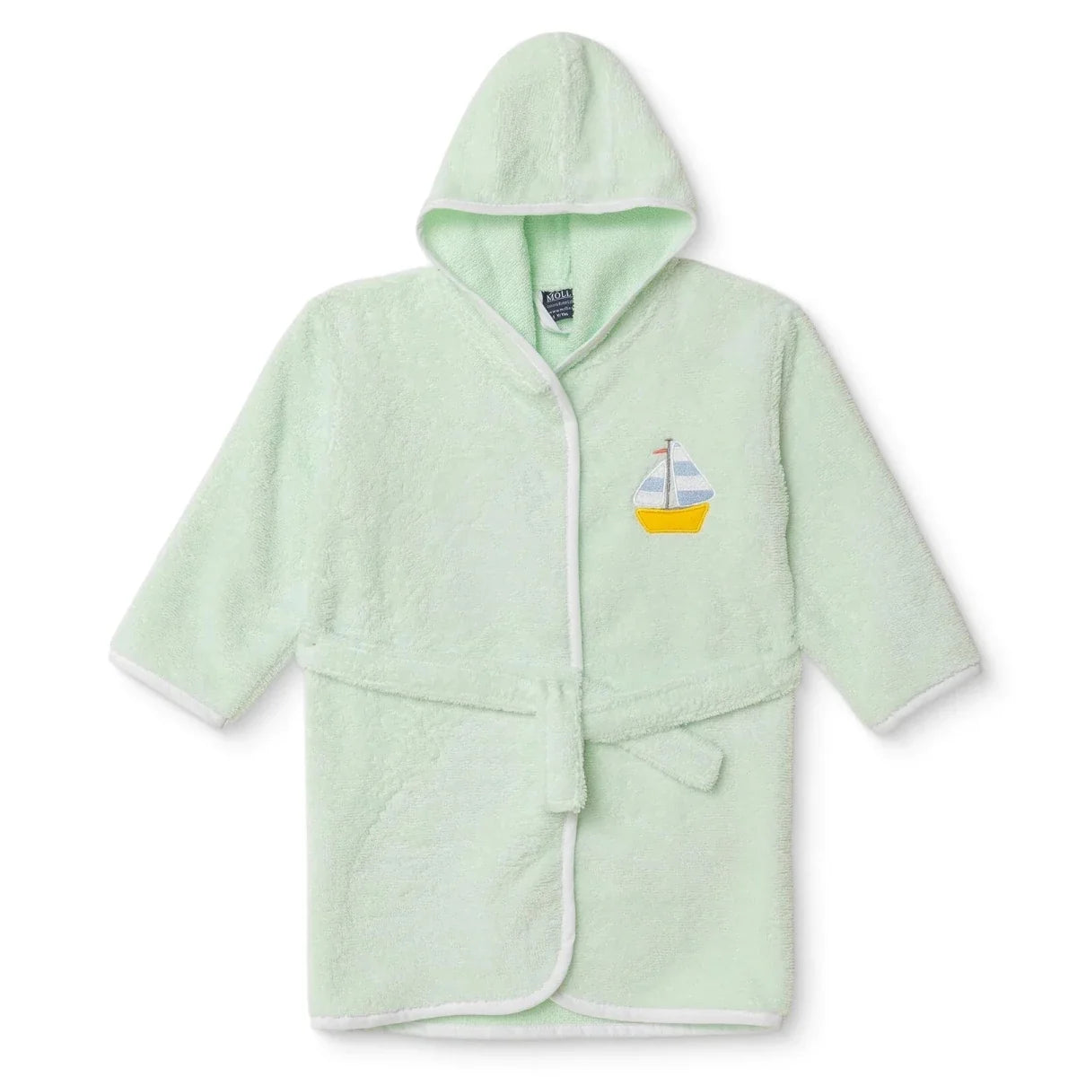 Mollia Nautical Print Hooded Baby Bathrobe (2 Years to 5 Years) - image 1