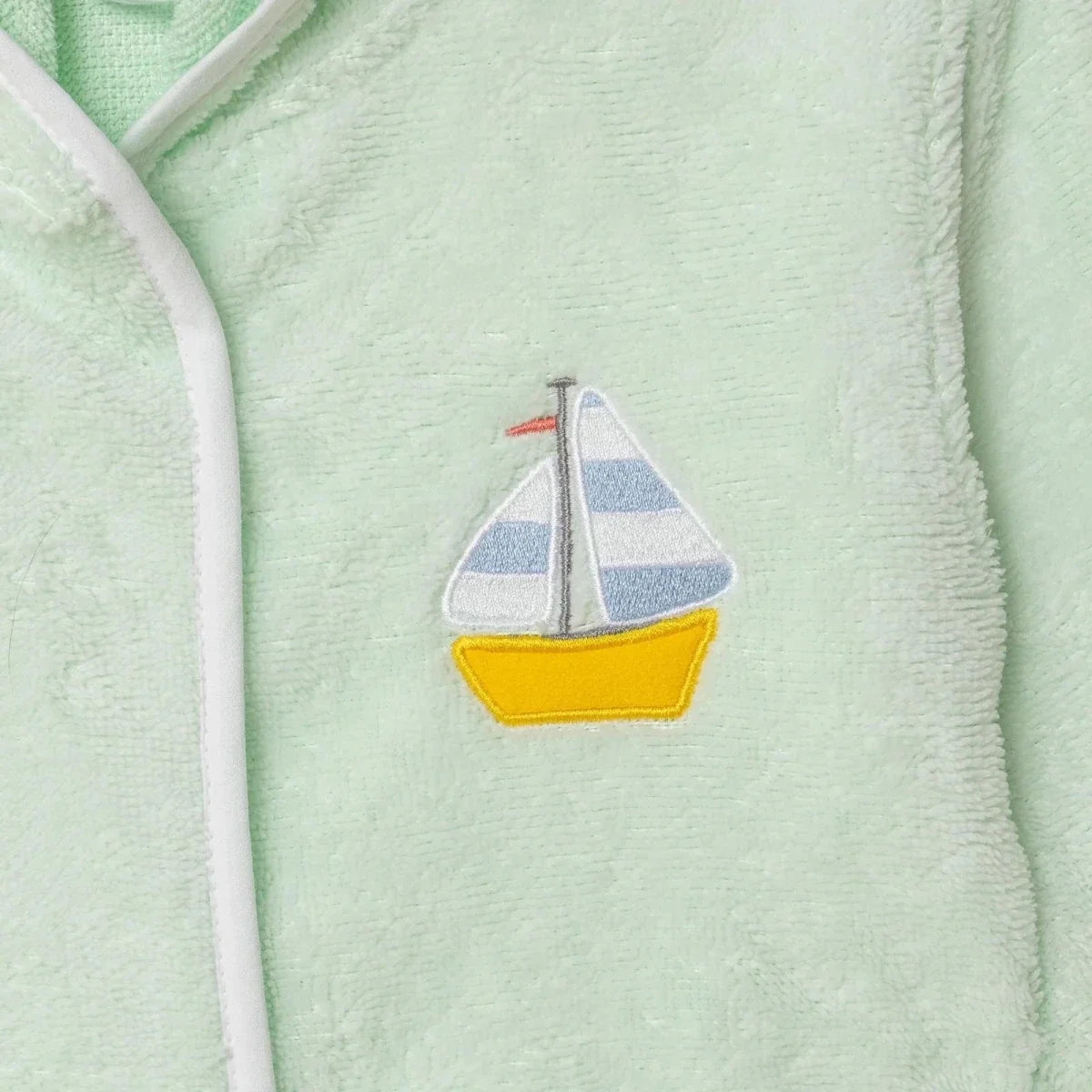 Mollia Nautical Print Hooded Baby Bathrobe (2 Years to 5 Years) - image 4