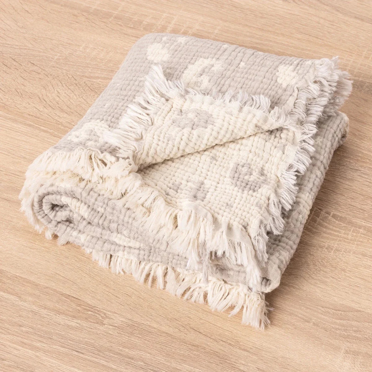 Mollia Moon & Star Print Muslin Baby Blanket (80 x 100 cm) - image 7