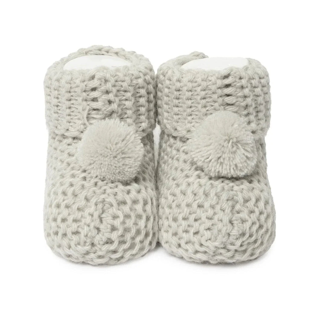 HelloBaby Fine Knit Baby Booties (Newborn to 3 Months) - image 2