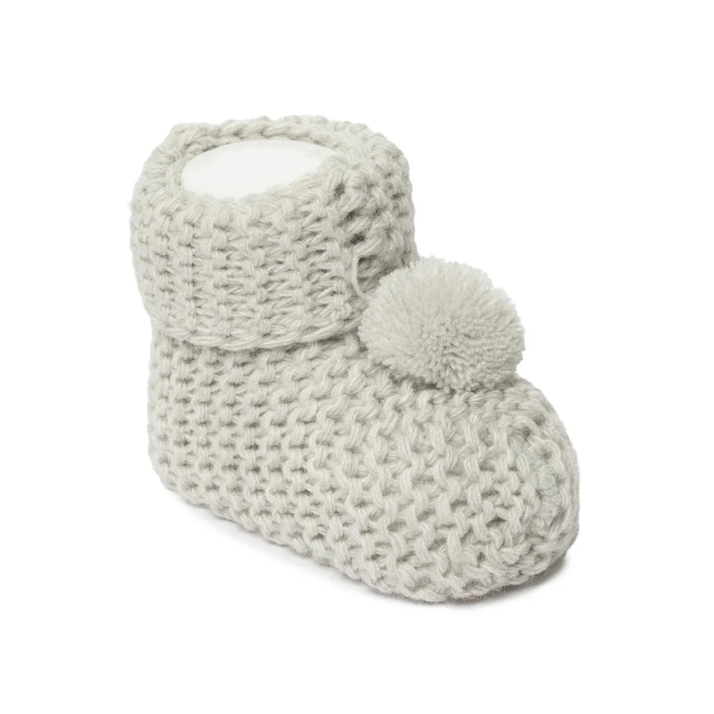 HelloBaby Fine Knit Baby Booties (Newborn to 3 Months) - image 3