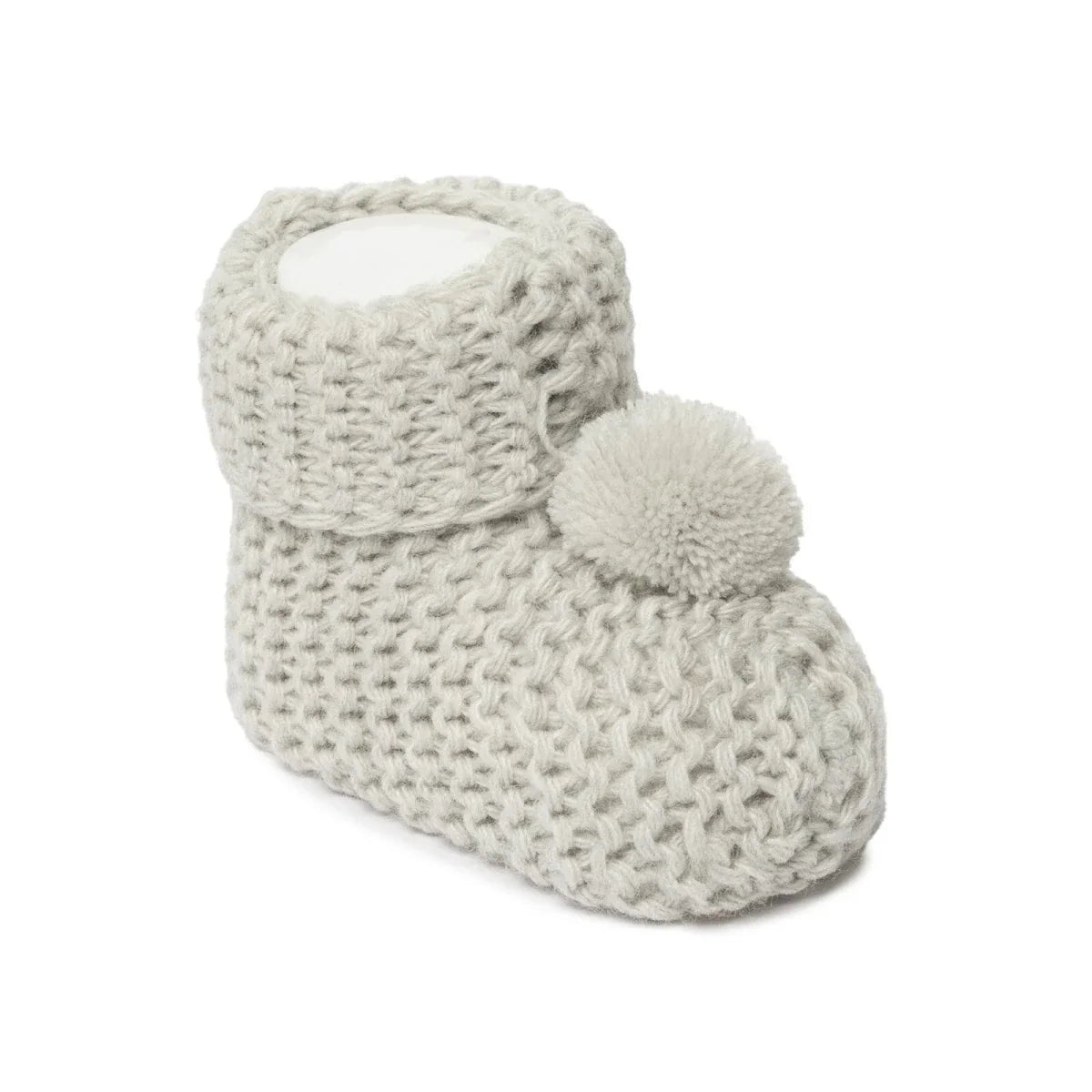 HelloBaby Fine Knit Baby Booties (Newborn to 3 Months) - image 3
